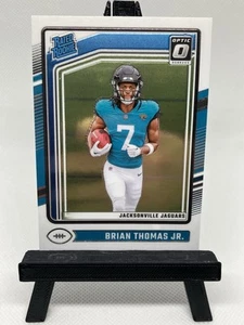 Brian Thomas Jr Jaguars RC Rated Rookie Base 2024 Panini Donruss Optic - Picture 1 of 3