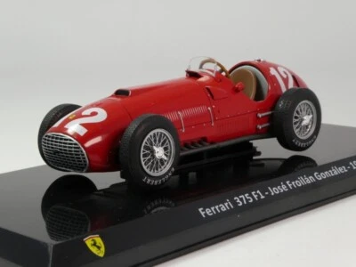 Ixo Ferrari 375 F1 #12 Jose Froilan Gonzalez 1st F1 win 1951 1/24 LAF1635 - Immagine 1 di 2