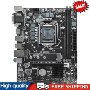 H310 PC Mainboard 100M Network LGA1151 Micro-ATX DDR4 Motherboard SATA USB3.0 ~G - Afbeelding 1 van 11