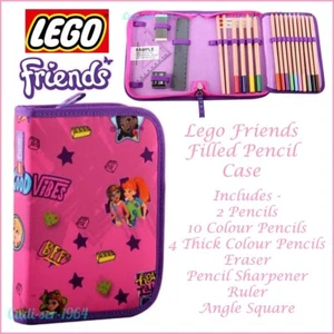 Lego Friends Estuche Lleno para Lápices NUEVO Genuino Lego Good Vibes Estuche para Lápices NUEVO - Imagen 1 de 24