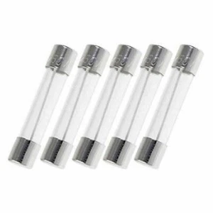 Paquete de 5, fusible de vidrio soplado rápido AGC 1.5A 125v/250v, 1.5 Amp AGC1.5A, AGC1.5, 6X - Imagen 1 de 2