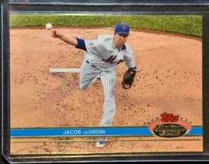 2022 Topps Stadium Club 1991 Variant #125 Jacob DeGrom /200 print run - Bild 1 von 2