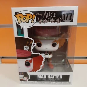 Funko Pop! n. 177 Disney Alice in Wonderland - Mad Hatter NUOVO - Foto 1 di 2