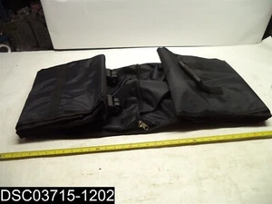 59" Black Rolling Case Bag for Keyboard With Straps 59" X 14" x 12" - Picture 1 of 4