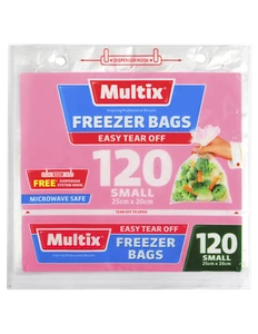 Multix Tearoff Small Freezer Bags 120 Pack x 1 - Bild 1 von 1