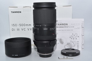 Tamron 150-500mm F/5-6.7 Di III VC VXD for Fujifilm X mount (Model A057)