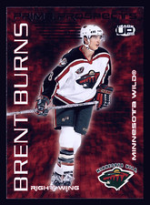 2003 Pacific Heads Up Prime Prospects Brent Burns #11 Rookie RC