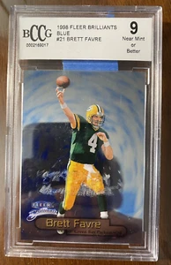 1989 #21 Brett Favre Green Bay BCCG 9 Near Mint - Picture 1 of 2