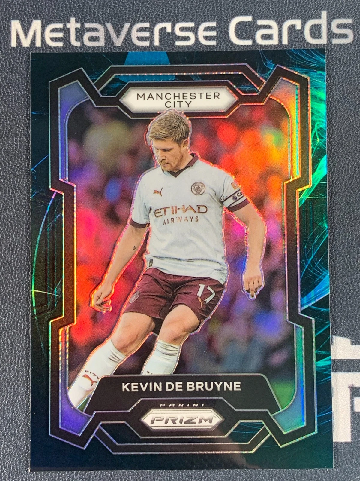 2023-24 Panini Prizm Premier League Genesis Prizm Kevin De Bruyne SSP