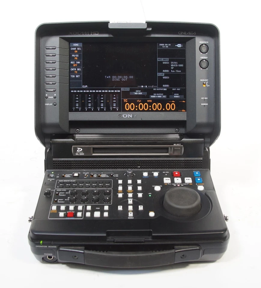 Sony PDW-HR1 XDCAM Professional Disc Field Recorder - Bild 1 von 4