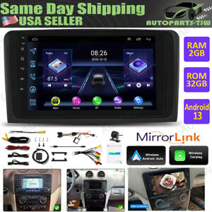 For Mercedes Benz ML/GL ML320 ML350 Android 13 GPS Navi Car Radio Stereo CarPlay