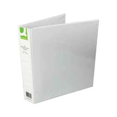 Q-Connect Pack Of 6 A4 White 40mm 4D Presentation Ring Binder (KF01329Q) - Image 1 of 3