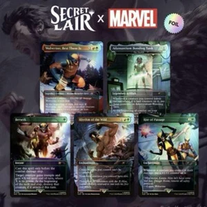 Wolverine Secret Lair x Marvel Rainbow Foil Edition MTG TCG Magic The Gathering - Picture 1 of 3