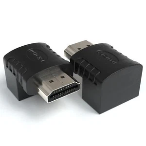 HDMI 270° Rechter Winkel Adapter | HDMI Buchse zu Stecker rechtwinklig, 2 Stück - Bild 1 von 5