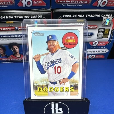 2018 Topps Heritage - #312 Justin Turner - Image 1 of 2