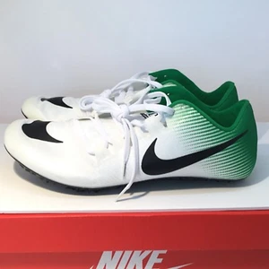 Nike Zoom Ja Fly 3 Oregon Ducks Track Spikes White 920756-103 New Men’s Sz 12.5 - Picture 1 of 9