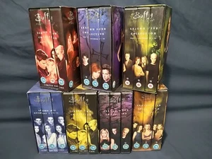Buffy The Vampire Slayer Season 1 2 3 4 5 VHS Tape cassette Collection - Picture 1 of 29