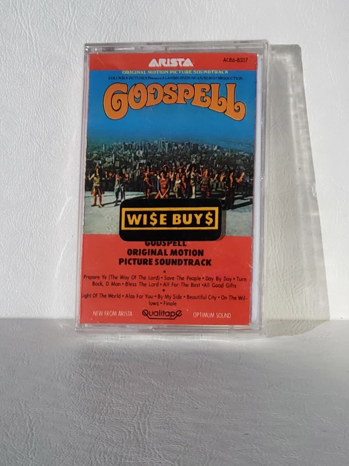 GODSPELL•• original motion picture soundtrack •• Cassette Tape sealed (A4) - Image 1 of 3