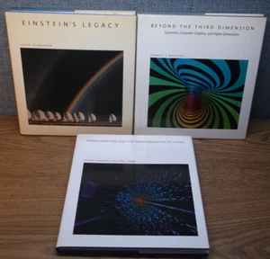 LOT Scientific American Library EINSTEIN'S Legacy Third Dimension Supercomputing - Picture 1 of 10