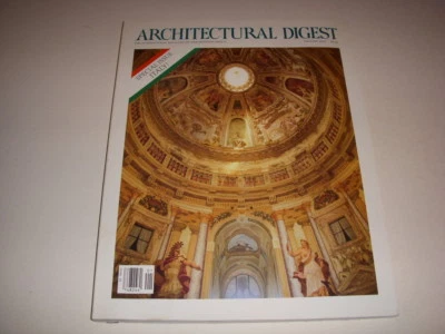 ARCHITECTURAL DIGEST Magazine, January, 1990, SPECIAL ISSUE: ITALY, PAVAROTTI! - Image 1 of 2