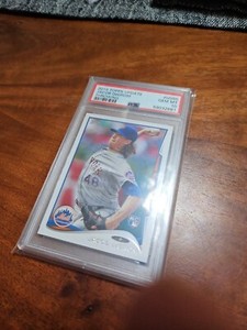 JACOB DEGROM 2014 TOPPS UPDATE ROOKIE RC #US50 PSA 10 GEM MINT