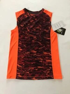C9 Champion Jungen Neuheit ärmelloses Tech T-Shirt orange - Größe wählbar - Bild 1 von 2