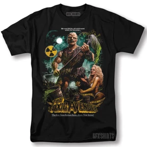 The Toxic Avenger Shirt Classic Horror Movie Vintage Grafik T-Shirt - Bild 1 von 1