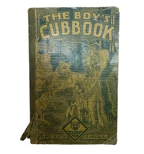 1930 Boy Scout of America- The Boys  Cubbook with Notes - Picture 1 of 15