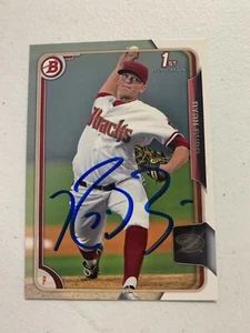 Ryan Burr 2015 Signed Bowman Team Card - Picture 1 of 1