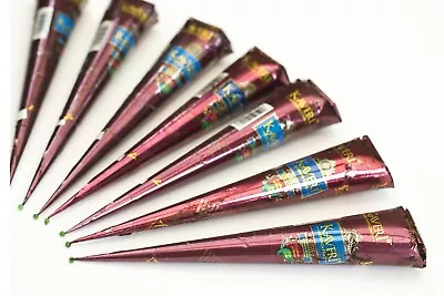 KAJAL KAUFEN SIE 1 ERHALTEN SIE 1 KOSTENLOSEN KAVARI Henna Mehndi Tattoo Stift natürlich rot/braun, KOSTENLOSER VERSAND tqk