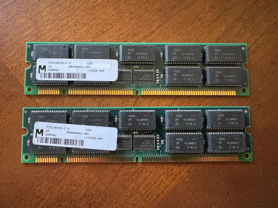 Micron 64MB MT9LD872G-5X FBDIMM 50ns ECC - Image 1 of 1