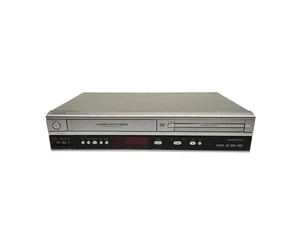 Philips DVP3050V Reproductor DVD/VCR Combo Sin Control Remoto Gris Plateado Probado Funcionando - Imagen 1 de 6