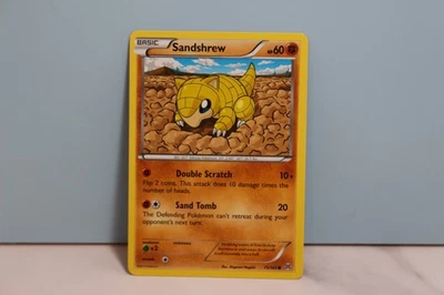 Sandshrew 75/162 Common XY: Breakthrough Pokemon Card - Image 1 of 2