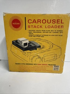 NEW Kodak EC Stack Loader & Kodak Slide Clip EC40 for Carousel Slide Projectors - Image 1 of 3