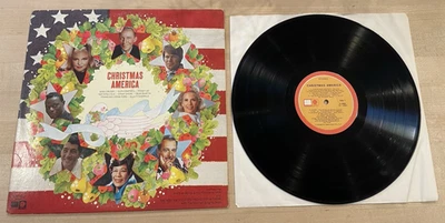 Christmas America (Crosby, Shore, Lee,etc), 1973 Vinyl LP Capitol SL-6884, VG/VG - Image 1 of 2