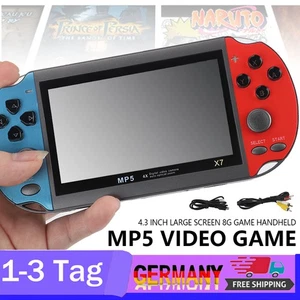 Handkonsolen Spielkonsole Tragbare 4.3" Retro Handheld Spielekonsole für Kinder - Bild 1 von 22