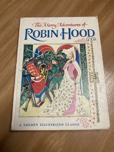 Merry Adventures of Robin Hood von Howard Pyle Golden Illustrated Classic 1962 - Bild 1 von 10