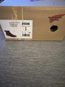 Red Wing Cross Lite Leather Side Zip Safety Toe Boots 2036 Brown Womens 8 D - Picture 1 of 5