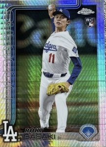 2025 Topps cromo béisbol prisma refractor individual - tú eliges - envío gratuito - Imagen 1 de 1