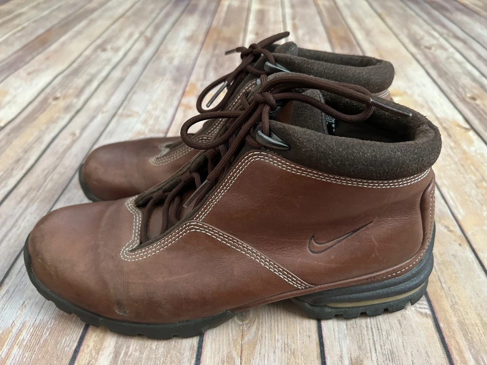 Nike Botas de Colección Impermeables de Cuero para Senderismo al Aire Libre para Mujer Talla 8.5 Foto 1 de 4