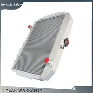 Radiador de aluminio de 3 filas para Ambassador Base 1969/Rebel 1967/American 330 1964 - Imagen 1 de 15