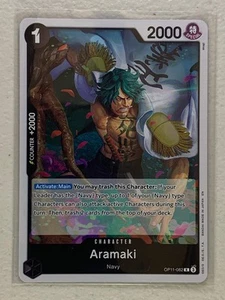 Aramaki - OP11-082 R - One Piece A Fist of Divine Speed OP-11 - Picture 1 of 1