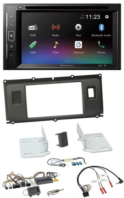 Pioneer Bluetooth Lenkrad USB 2DIN DAB DVD Autoradio für Land Rover Evoque 11-13 - Bild 1 von 4