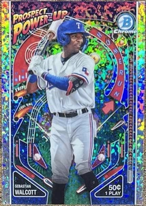 2024 Bowman Sebastian Walcott Prospect Power-Up Mini-Diamond #018/150 #PP-20 - Picture 1 of 2