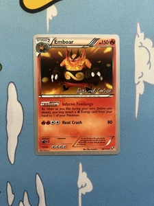 Tarjeta Pokémon David Cohen Emboar Pokemon Campeonato Mundial 2011 20/114 - Imagen 1 de 2