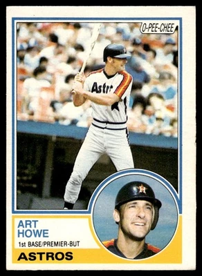 1983 O-Pee-Chee Art Howe Houston Astros #372 - Image 1 of 2