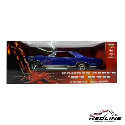 🇺🇸🇺🇸Ertl American Muscle 1967 Pontiac GTO Xander клетка xXx 1:18 LN🇺🇸🇺🇸 - Изображение 1 из 4