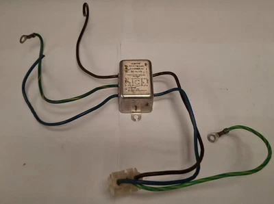 CURTIS, LINE FILTER 250VAC 10A CHASSIS P/N:  F1100BB10  [USED] - Image 1 of 4