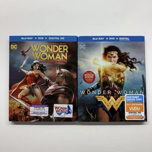 Wonder Woman Blu-ray and DVD Bundle 2 Movies Commemorative DC Edition - Bild 1 von 10