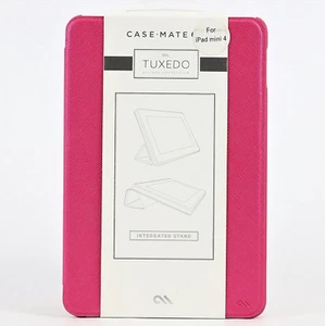 Apple iPad Mini 4 Ultra-Slim Portfolio Case Integrated Stand Tuxedo Case-Mate PK - Picture 1 of 12